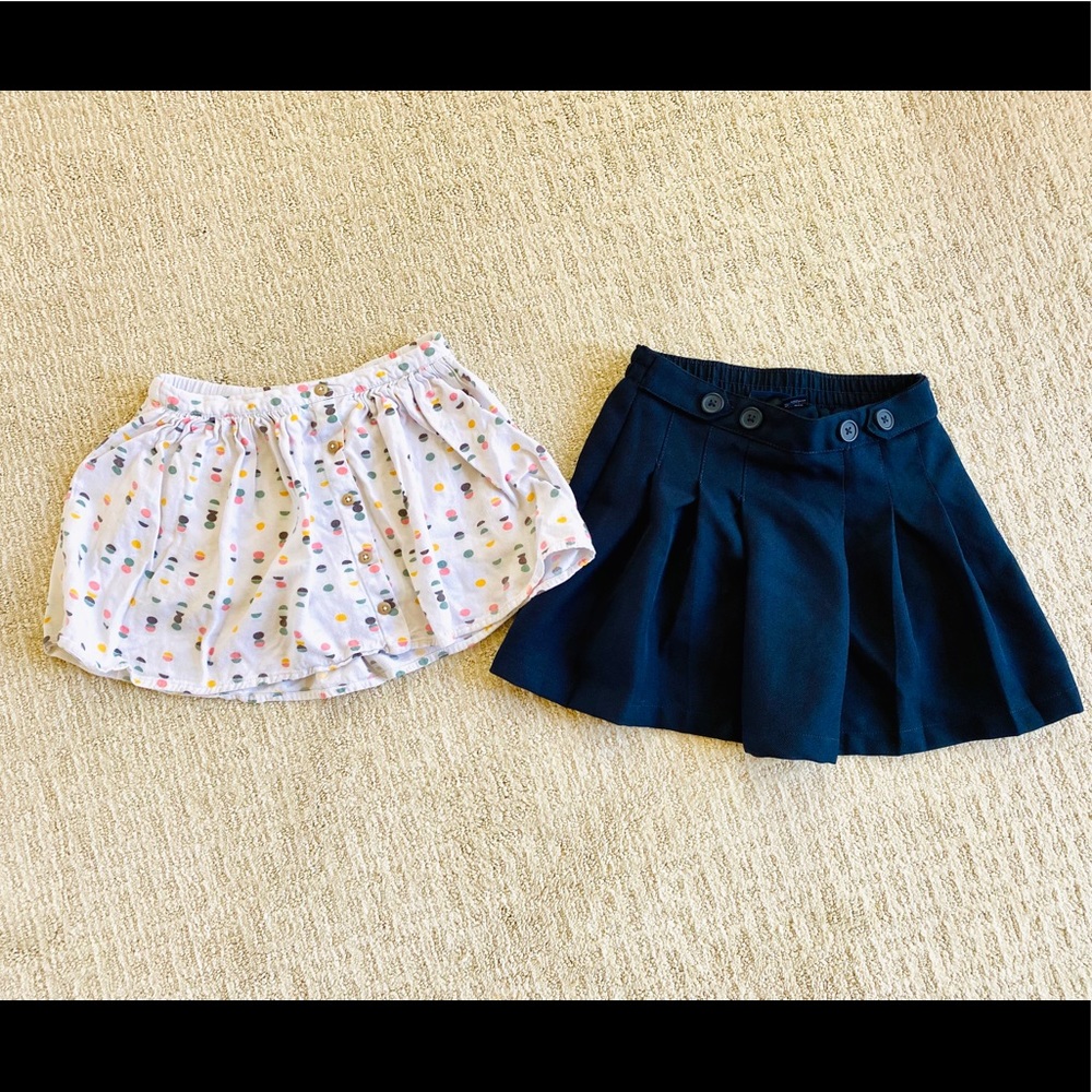 Two girls skirts size 5